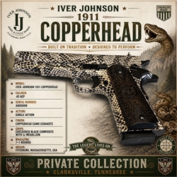 Iver Johnson 1911A1 Copperhead, .45 ACP,  A005699, New