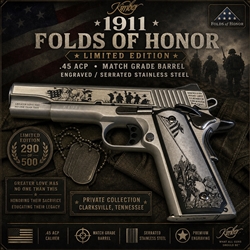 Kimber 1911 Folds Of Honor .45 ACP, HONOR290 , New