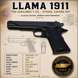 Llama 1911 9MM, 09557-95