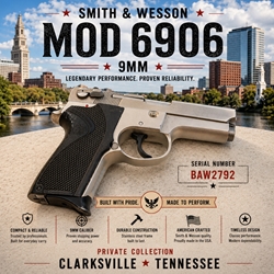 Smith & Wesson 9 MM. MOD 6906, BAW2792