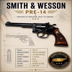 Smith & Wesson Pre 14 .38 Special. K319310