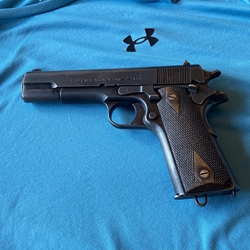 Kongsberg Colt Norwegian 1923 M1914 11.25 mm AUT. PISTOL Serial Number 4074