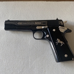 Colt 1911 Oscuro y Oro, 38 Super, 387/500, OYO387