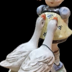 M.I. Hummel 47/0 Goose Girl, Arbeitsmuster Tmk 6 Blue