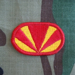 Oval, 3rd Battalion (Vulcan/Stinger) (Airborne), 4th Air Defense Artillery, Merrored Edge